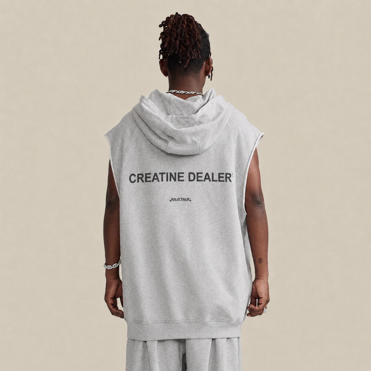 Creatine Dealer Sleeveless Hoodie