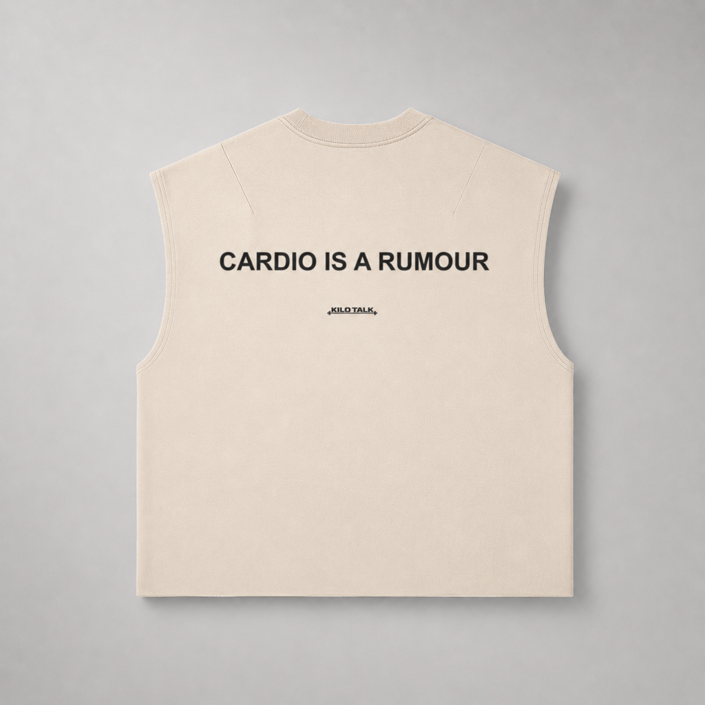Cardio Hater Boxy Tank Top