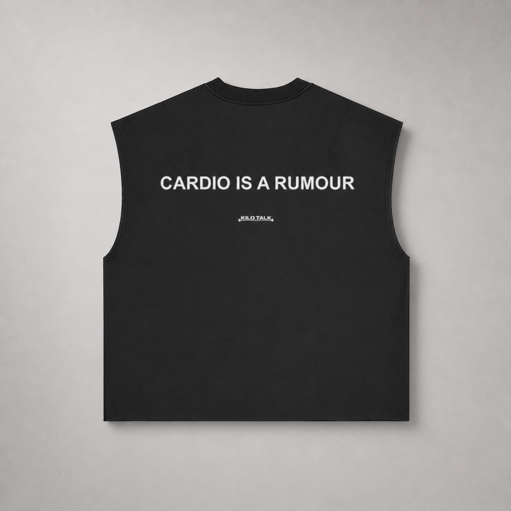 Cardio Hater Boxy Tank Top