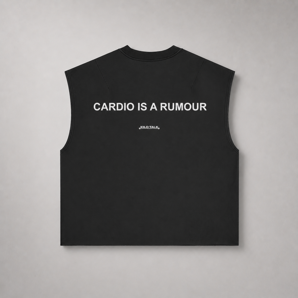 Cardio Hater Boxy Tank Top